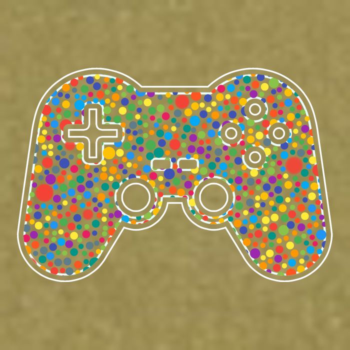 Video Game Controller Make Your Mark International Dot Day Garment-Dyed Women's Muscle Tee