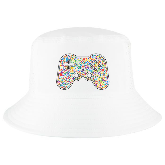 Video Game Controller Make Your Mark International Dot Day Cool Comfort Performance Bucket Hat