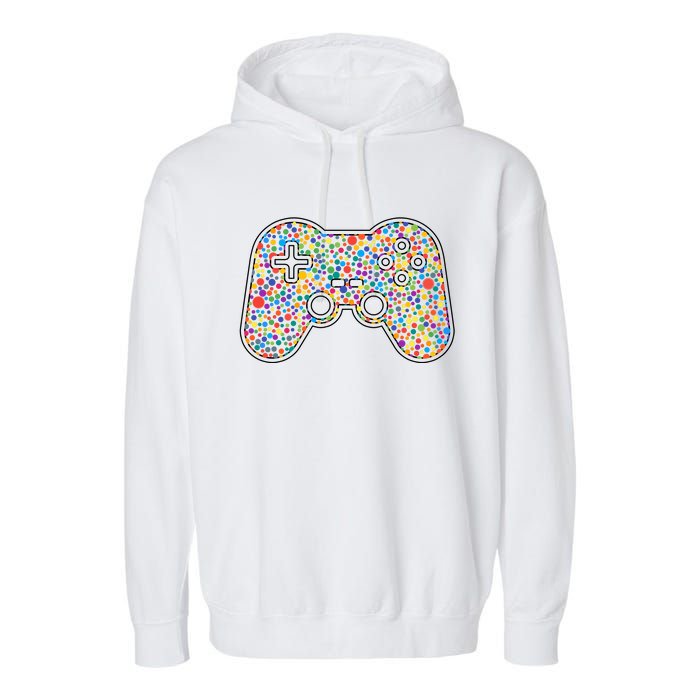 Video Game Controller Make Your Mark International Dot Day Garment-Dyed Fleece Hoodie