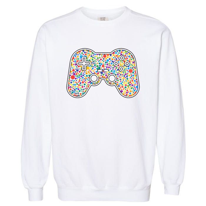 Video Game Controller Make Your Mark International Dot Day Garment-Dyed Sweatshirt