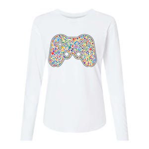 Video Game Controller Make Your Mark International Dot Day Womens Cotton Relaxed Long Sleeve T-Shirt