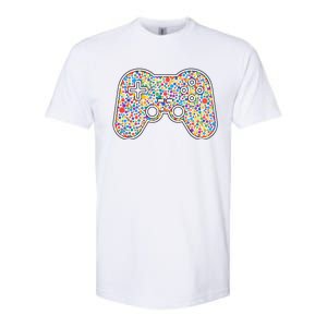 Video Game Controller Make Your Mark International Dot Day Softstyle CVC T-Shirt