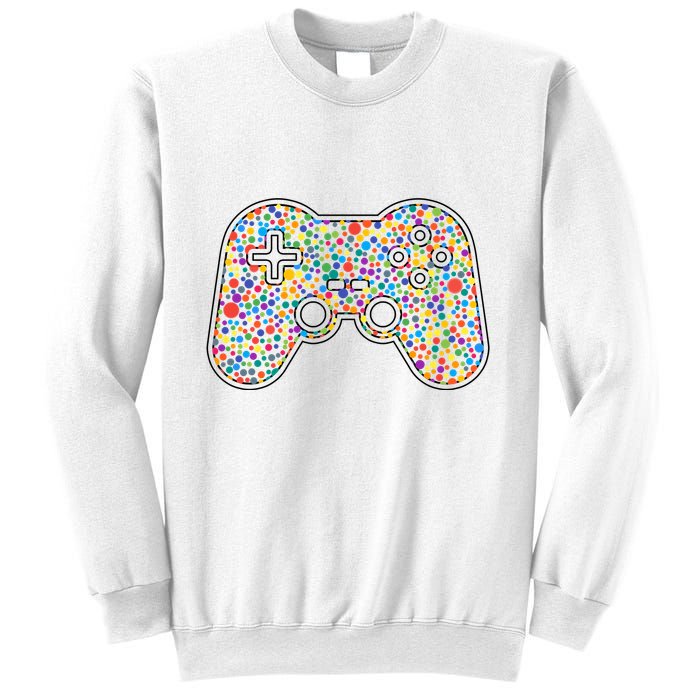 Video Game Controller Make Your Mark International Dot Day Sweatshirt