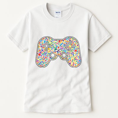 Video Game Controller Make Your Mark International Dot Day Tall T-Shirt