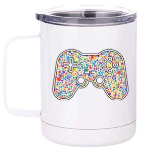 Video Game Controller Make Your Mark International Dot Day 12 oz Stainless Steel Tumbler Cup