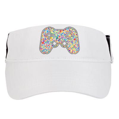 Video Game Controller Make Your Mark International Dot Day Adult Drive Performance Visor