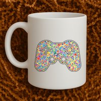 Video Game Controller Make Your Mark International Dot Day Mug