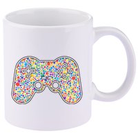 Video Game Controller Make Your Mark International Dot Day 11oz C Handle Ceramic Mug