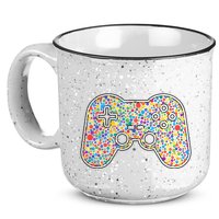Video Game Controller Make Your Mark International Dot Day 15oz Campfire Ceramic Mug