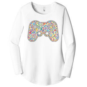 Video Game Controller Make Your Mark International Dot Day Women's Perfect Tri Tunic Long Sleeve Shirt