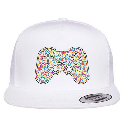 Video Game Controller Make Your Mark International Dot Day Flat Bill Trucker Hat