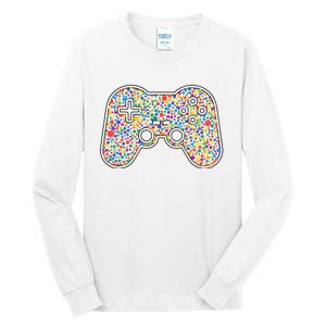 Video Game Controller Make Your Mark International Dot Day Tall Long Sleeve T-Shirt