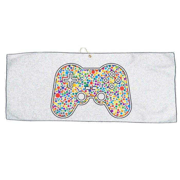 Video Game Controller Make Your Mark International Dot Day Large Microfiber Waffle Golf Towel