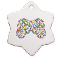 Video Game Controller Make Your Mark International Dot Day Ceramic Star Ornament