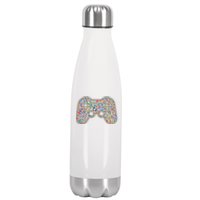 Video Game Controller Make Your Mark International Dot Day Stainless Steel Insulated Water Bottle