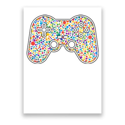 Video Game Controller Make Your Mark International Dot Day Poster