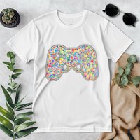 Video Game Controller Make Your Mark International Dot Day Premium T-Shirt