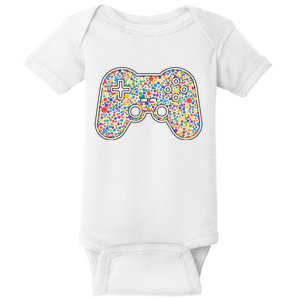 Video Game Controller Make Your Mark International Dot Day Baby Bodysuit