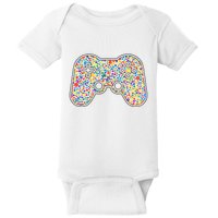 Video Game Controller Make Your Mark International Dot Day Baby Bodysuit