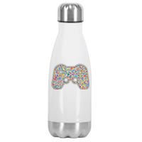 Video Game Controller Make Your Mark International Dot Day Stainless Steel Insulated Water Bottle