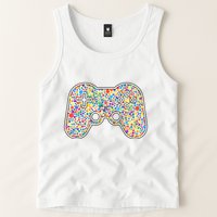 Video Game Controller Make Your Mark International Dot Day Tank Top
