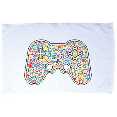 Video Game Controller Make Your Mark International Dot Day Microfiber Hand Towel