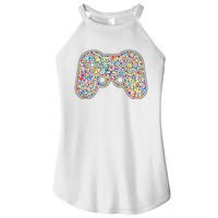 Video Game Controller Make Your Mark International Dot Day Women's Perfect Tri Rocker Tank