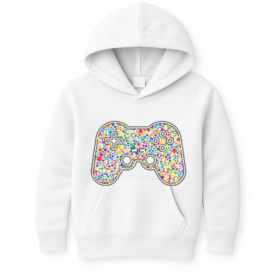 Video Game Controller Make Your Mark International Dot Day Kids Hoodie