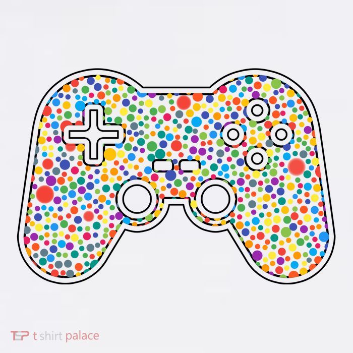 Video Game Controller Make Your Mark International Dot Day Short Acrylic Beanie