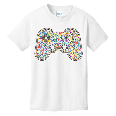 Video Game Controller Make Your Mark International Dot Day Kids T-Shirt