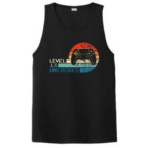 Video Game Controller Unlocked Level 13 Birthday Boy PosiCharge Competitor Tank