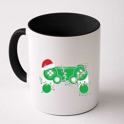 Video Game Controller Christmas Santa Hat Gamer Mug