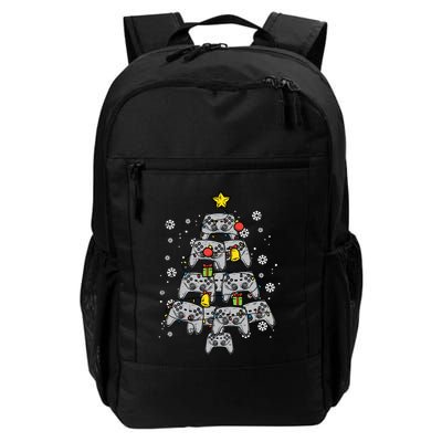 Video Game Controller Christmas Tree Xmas N Cute Gift Backpack