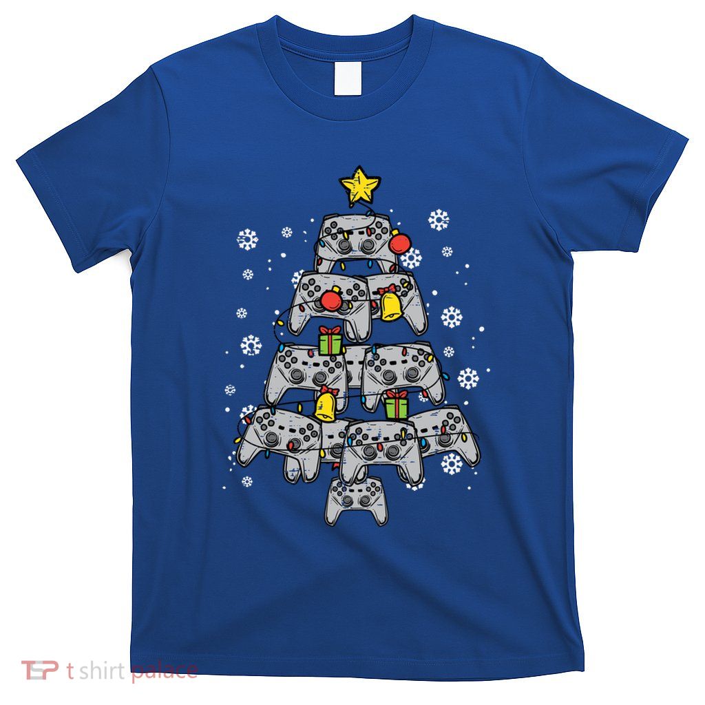Video Game Controller Christmas Tree Xmas N Cute Gift T-Shirt