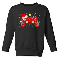 Video Game Controller Christmas Santa Hat Gamer Xmas Toddler Sweatshirt