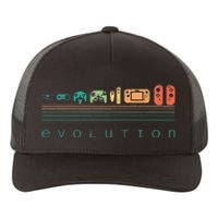 Video Game Controller Evolution 80s 90s Retro Gaming Gamer Gift Yupoong Adult 5-Panel Trucker Hat