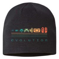 Video Game Controller Evolution 80s 90s Retro Gaming Gamer Gift Sustainable Beanie