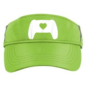 Video Game Controller Heart Gamer ValentineS Day Adult Drive Performance Visor