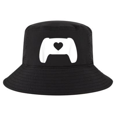 Video Game Controller Heart Gamer ValentineS Day Cool Comfort Performance Bucket Hat