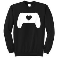 Video Game Controller Heart Gamer ValentineS Day Sweatshirt