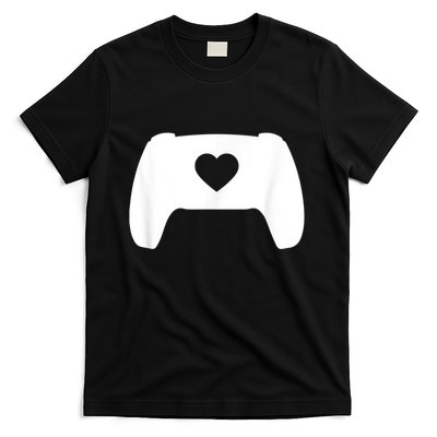 Video Game Controller Heart Gamer ValentineS Day T-Shirt