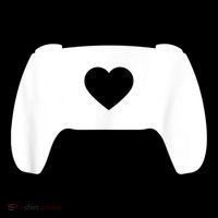 Video Game Controller Heart Gamer ValentineS Day Tall T-Shirt