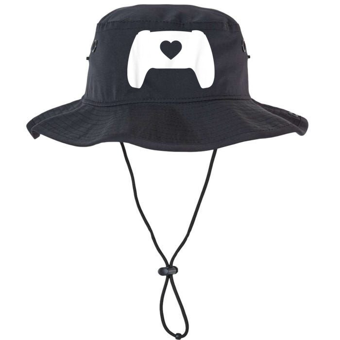 Video Game Controller Heart Gamer ValentineS Day Legacy Cool Fit Booney Bucket Hat