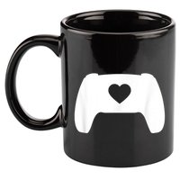 Video Game Controller Heart Gamer ValentineS Day 11oz C Handle Ceramic Mug