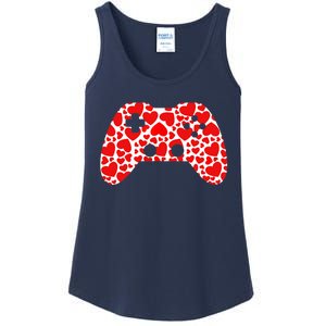 Video Game Controller Heart Valentines Day Boys Gamer Ladies Essential Tank