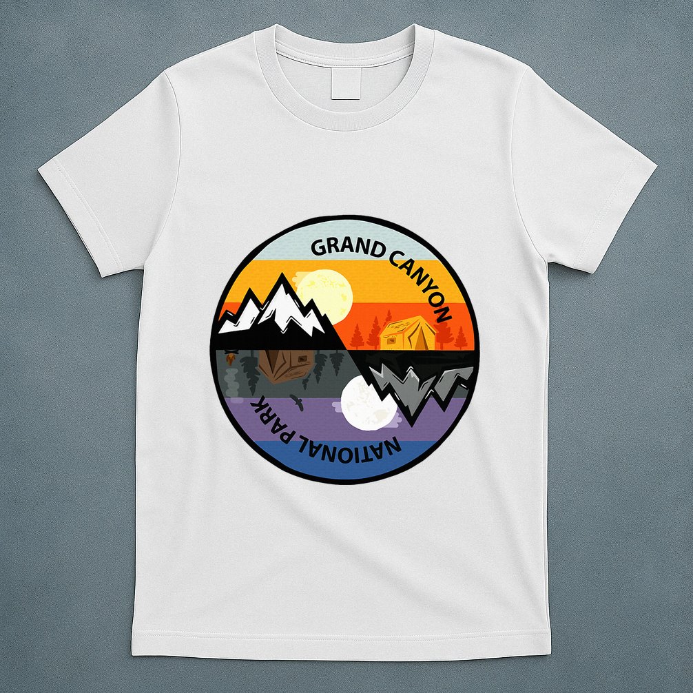 Vintage Grand Canyon National Park Retro Souvenir T-Shirt
