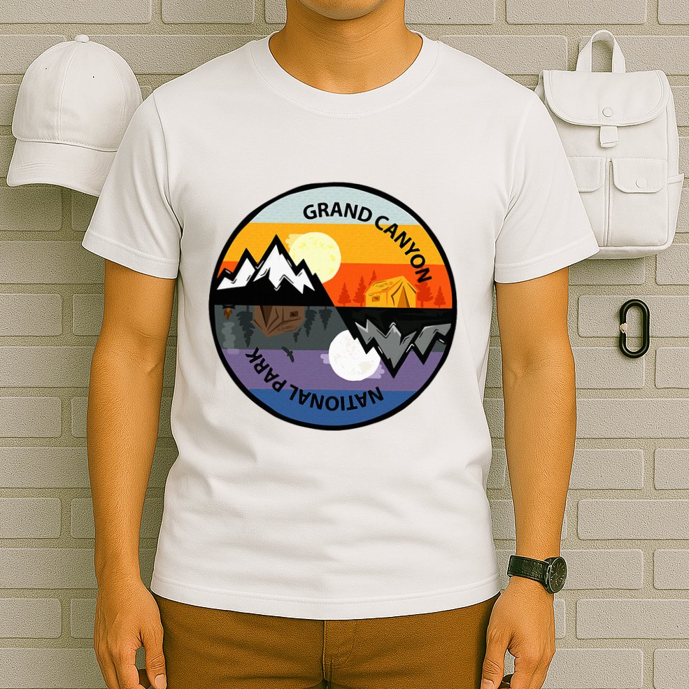 Vintage Grand Canyon National Park Retro Souvenir T-Shirt