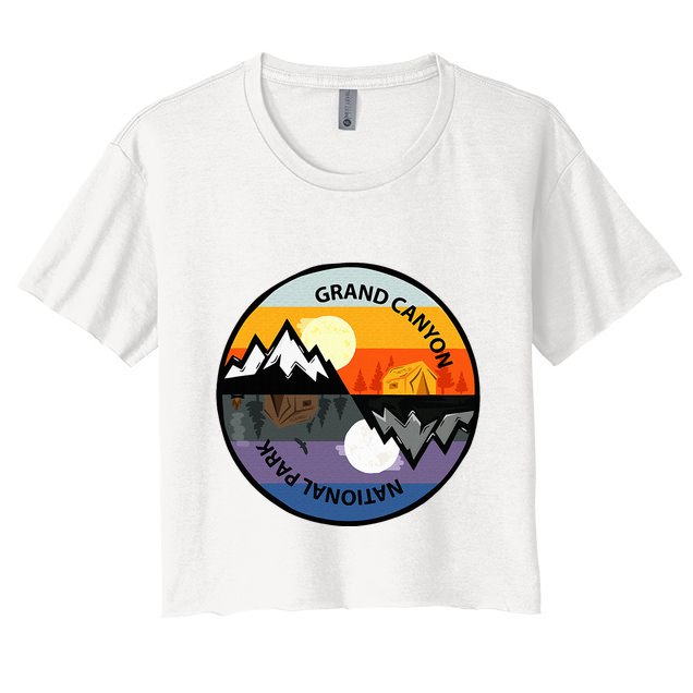 Vintage Grand Canyon National Park Retro Souvenir Crop Top