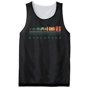 Video Game Controller Evolution 80s & 90s Retro Gaming Mesh Reversible Basketball Jersey Tank