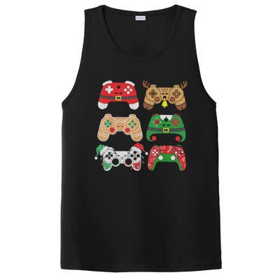 Video Game Controller Christmas Santa Hat Gamer Boys  PosiCharge Competitor Tank